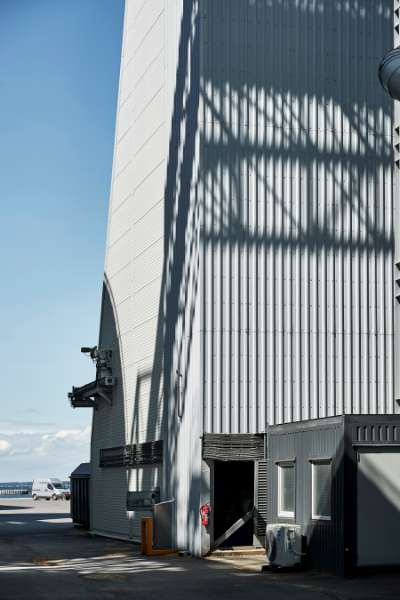 Huge “tumble drier” at Vordingborg Port, Vesthavnen 5, 4760 Vordingborg